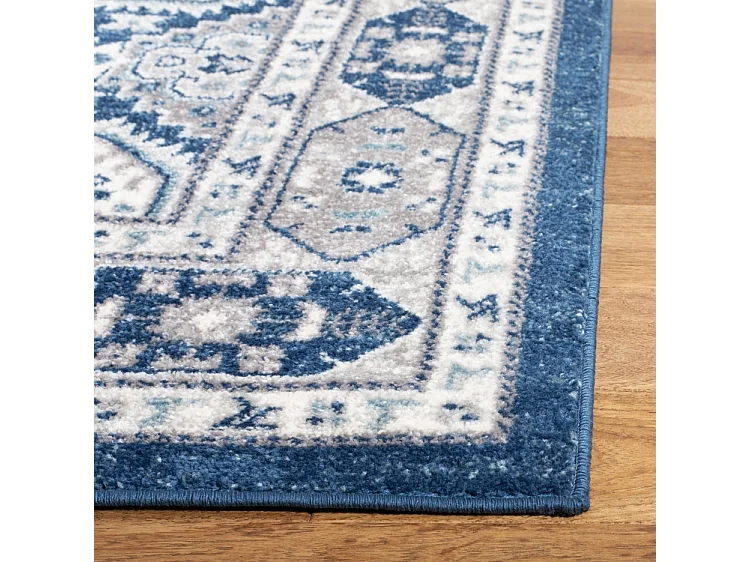 Tapis Bleu/Gris 122 X 183 cm - Mylo