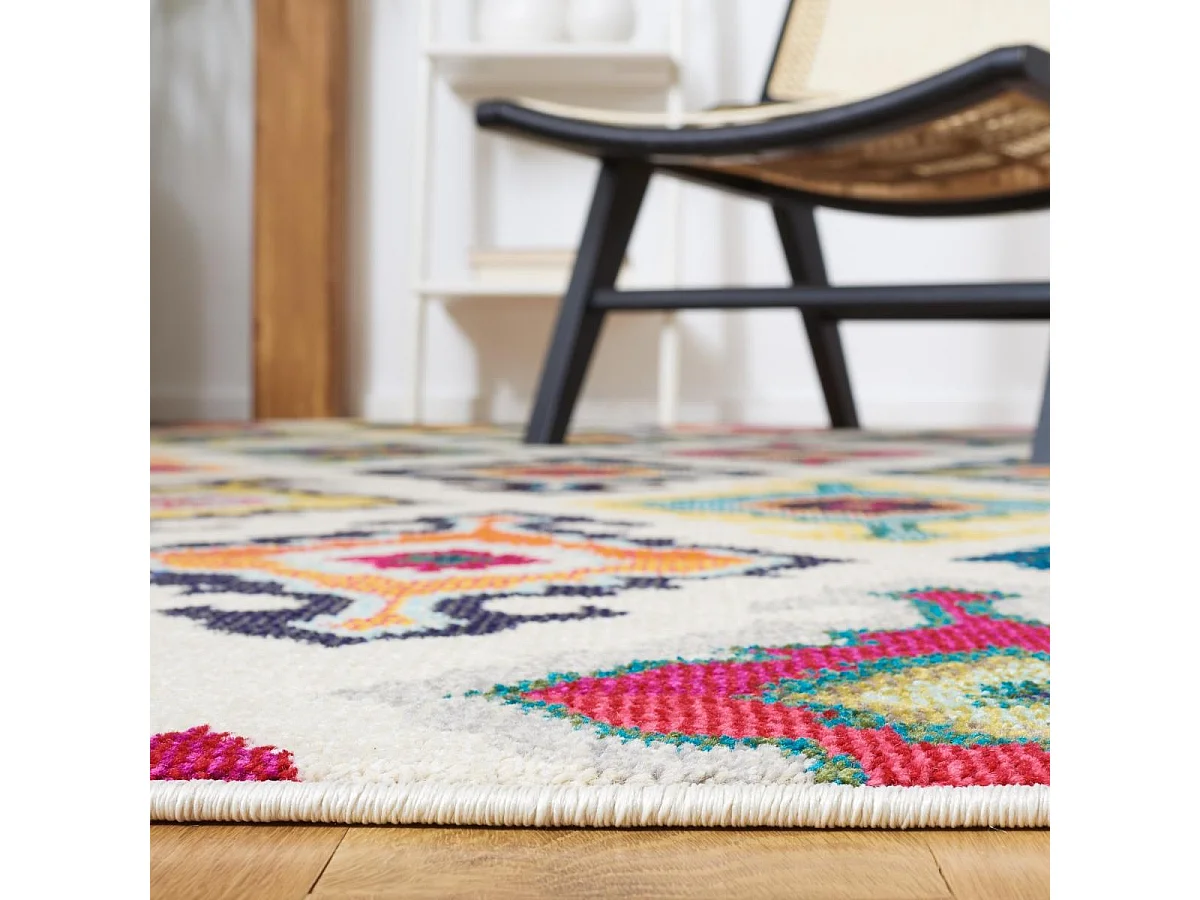 Tapis Neutre/Multicolore 122 X 170 cm - Salé