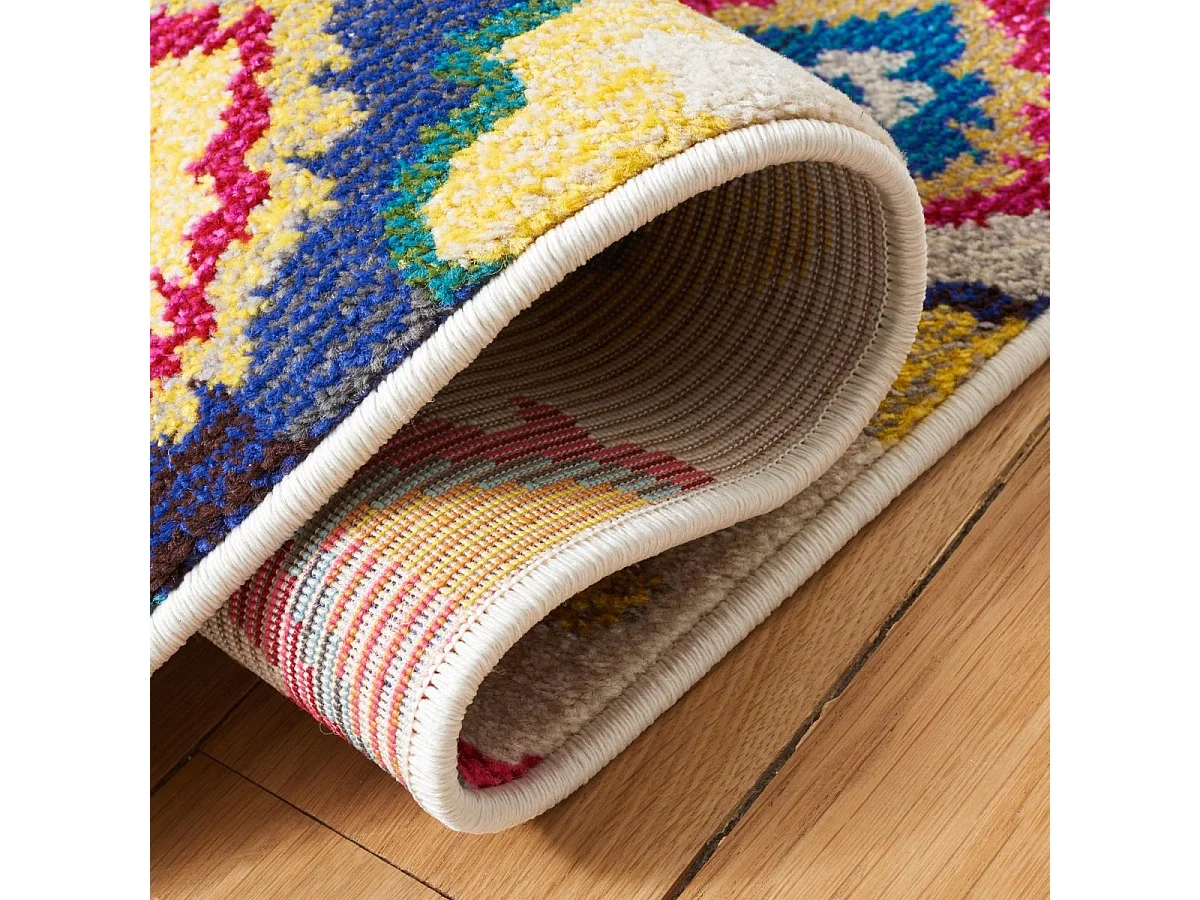 Tapis Neutre/Multicolore 122 X 170 cm - Salé