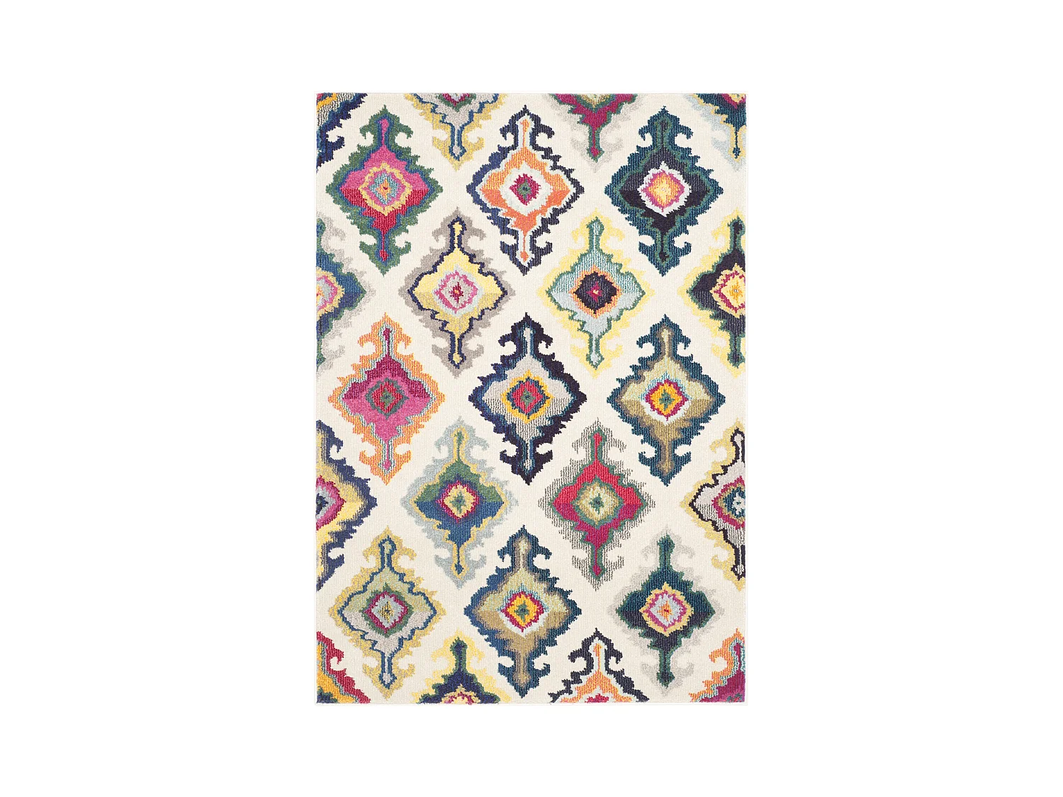Tapis Neutre/Multicolore 122 X 170 cm - Salé