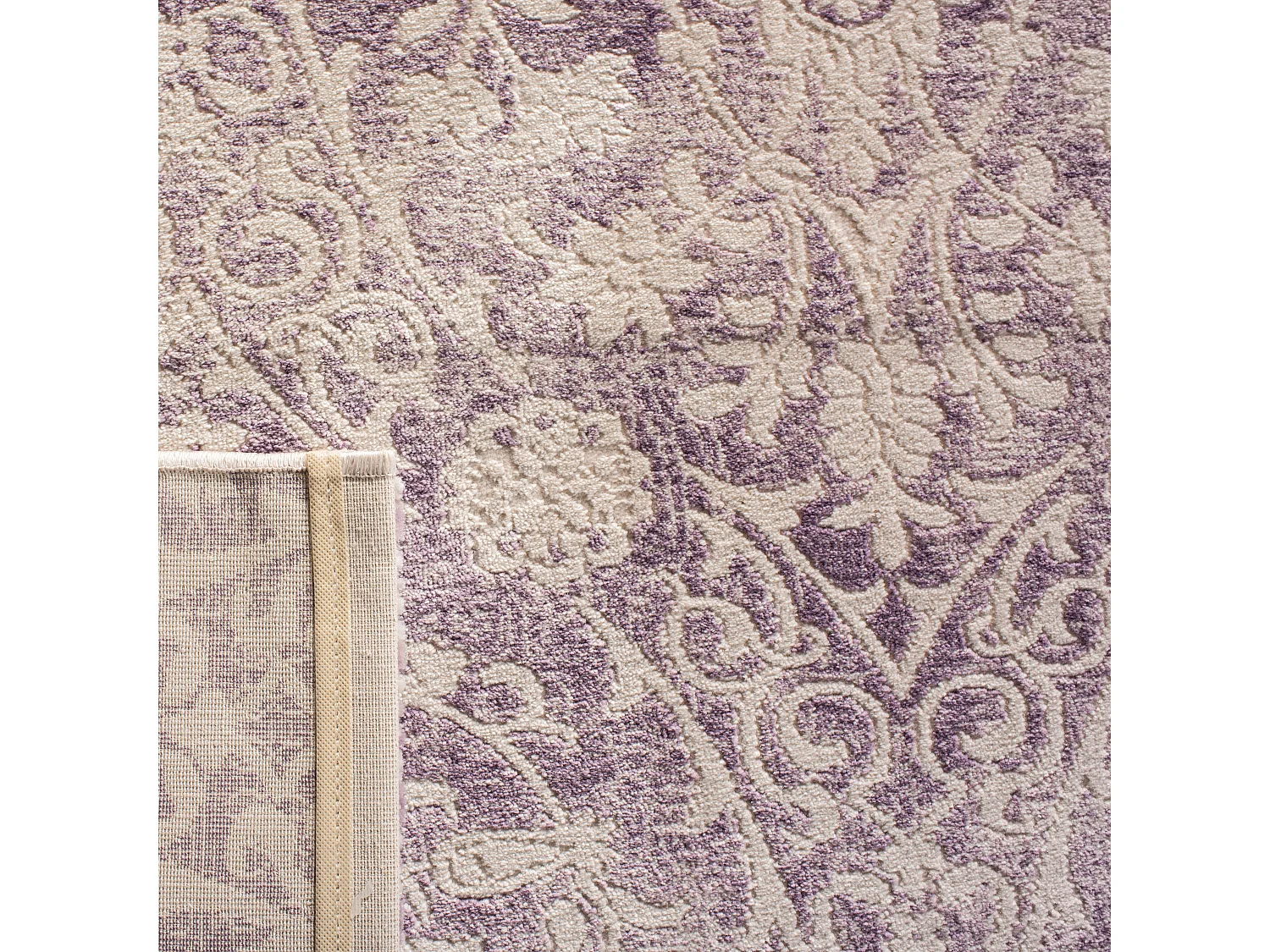 Tapis Violet/Neutre 201 X 279 cm - Bettine
