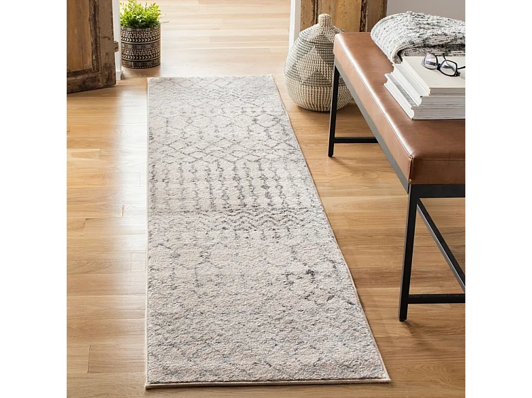 Tapis Neutre/Gris 61 X 91 cm - Cecilia