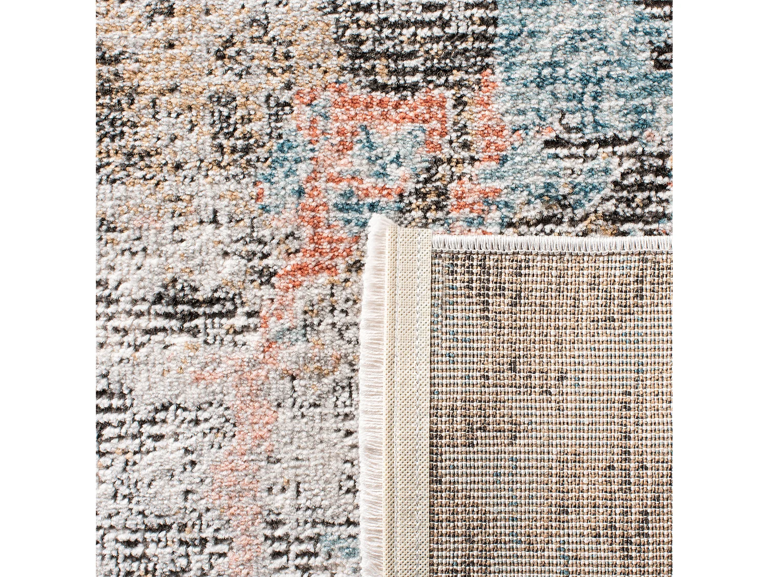 Tapis Bleu/Neutre 91 X 152 cm - Tiffany