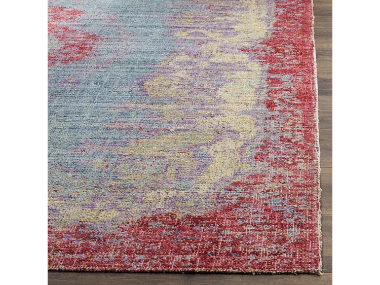 Tapis Bleu/Rose 91 X 152 cm - Rocklin