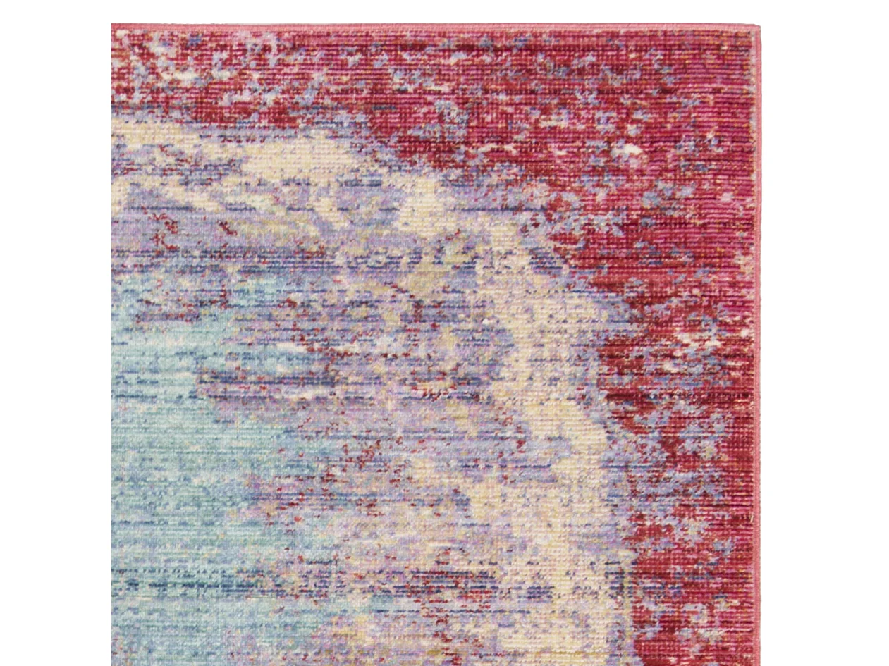 Tapis Bleu/Rose 91 X 152 cm - Rocklin
