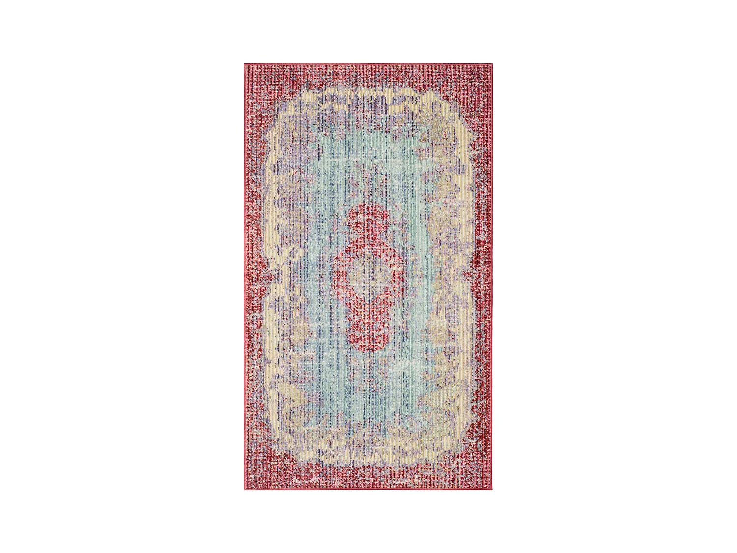 Tapis Bleu/Rose 91 X 152 cm - Rocklin
