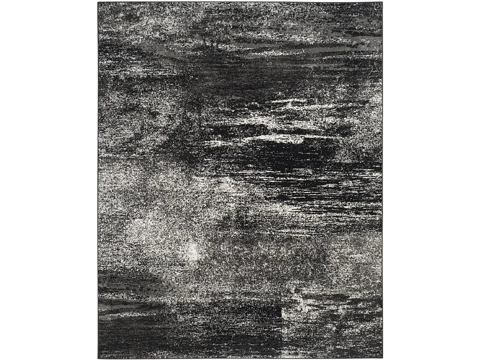 Tapis Argent/Noir 183 X 274 cm - Angelyna