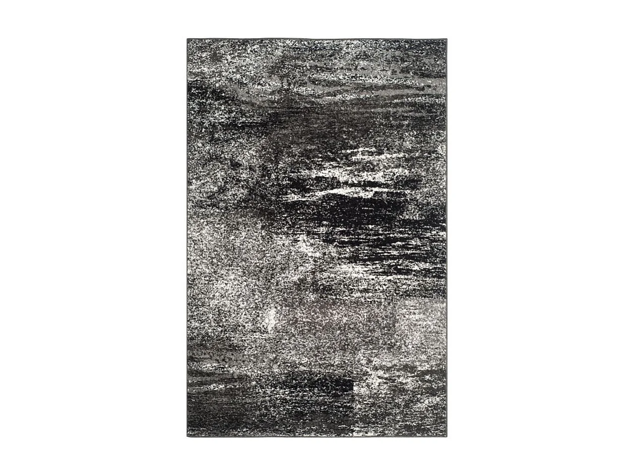 Tapis Argent/Noir 183 X 274 cm - Angelyna