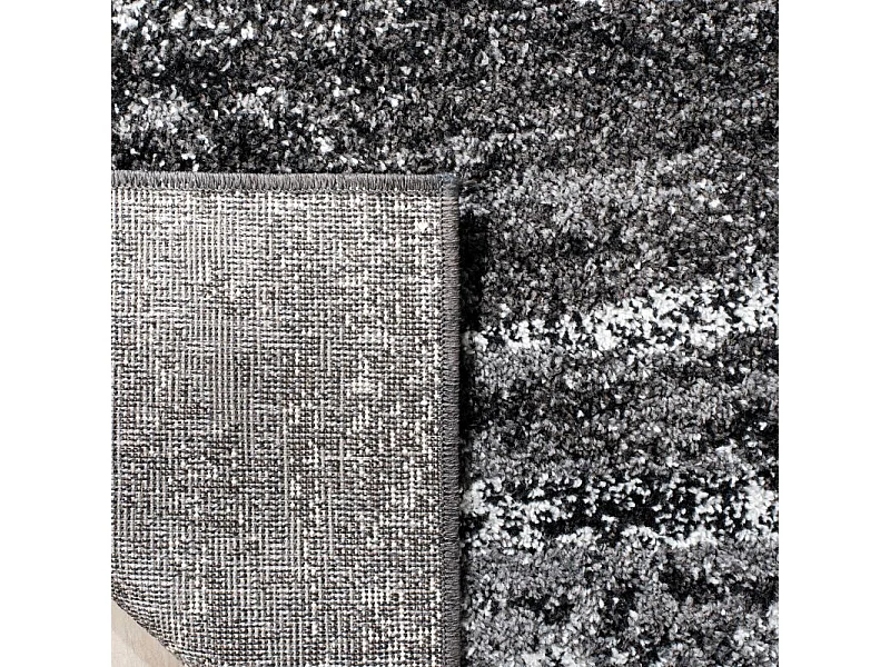 Tapis Argent/Noir 183 X 274 cm - Angelyna