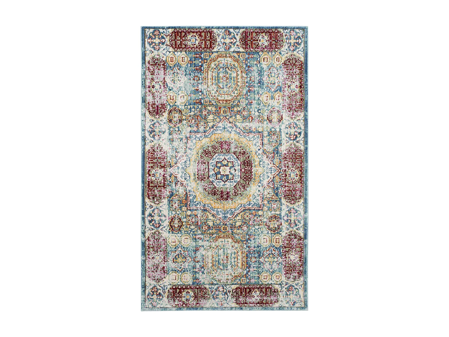 Tapis Bleu/Multicolore 152 X 244 cm - Anastasia