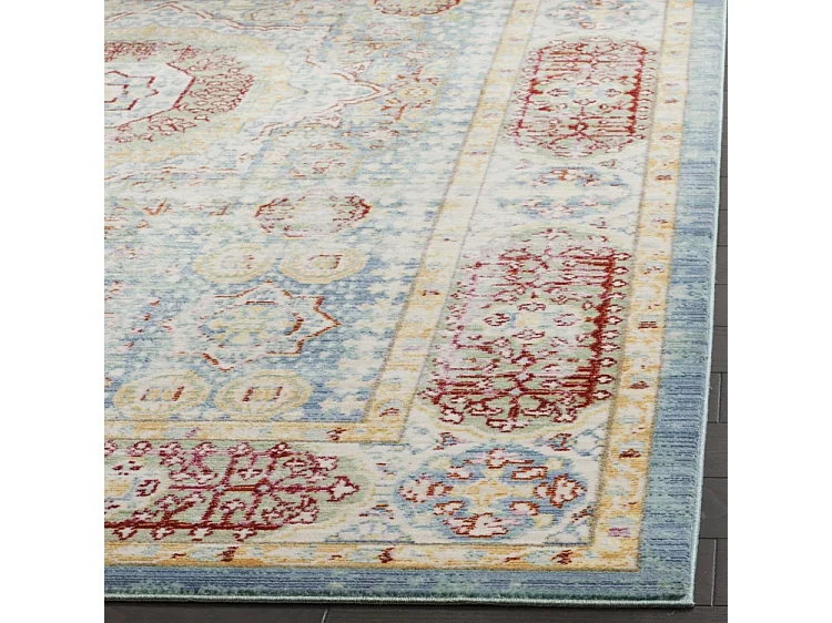Tapis Bleu/Multicolore 152 X 244 cm - Anastasia