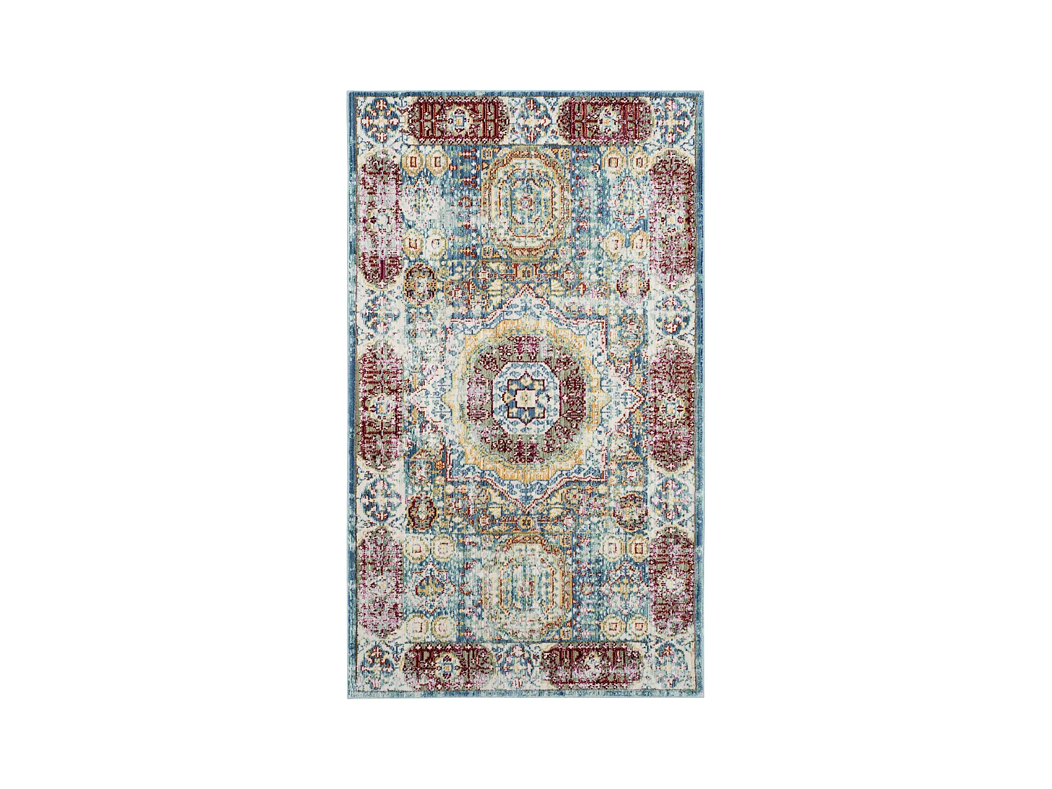 Tapis Bleu/Multicolore 152 X 244 cm - Anastasia