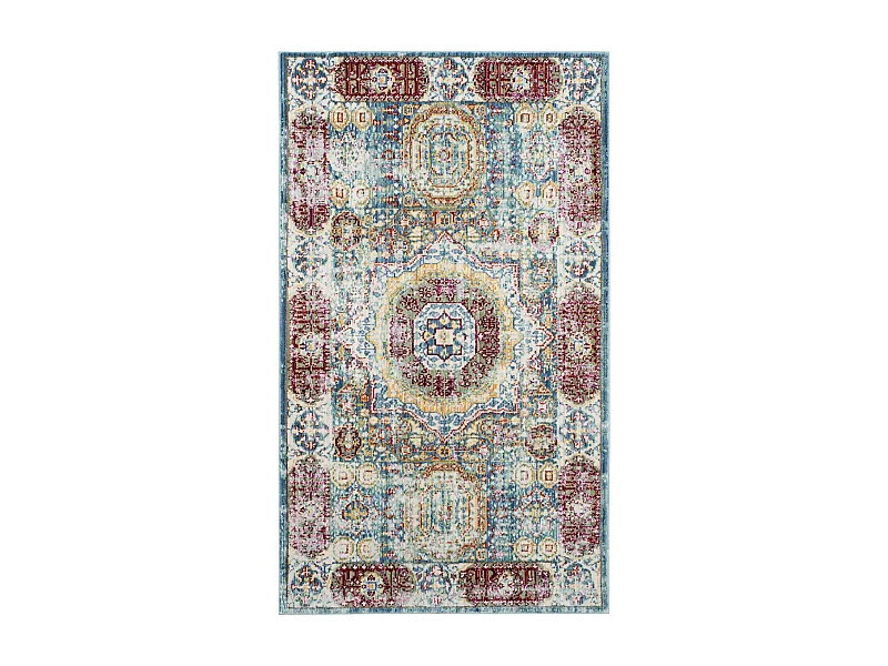 Tapis Bleu/Multicolore 152 X 244 cm - Anastasia