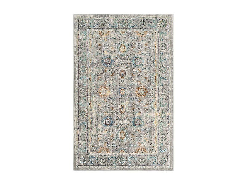 Tapis Gris/Multicolore 122 X 183 cm - Karine