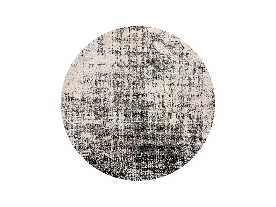 Tapis Argent/Noir 122 X 122 cm - Brianna
