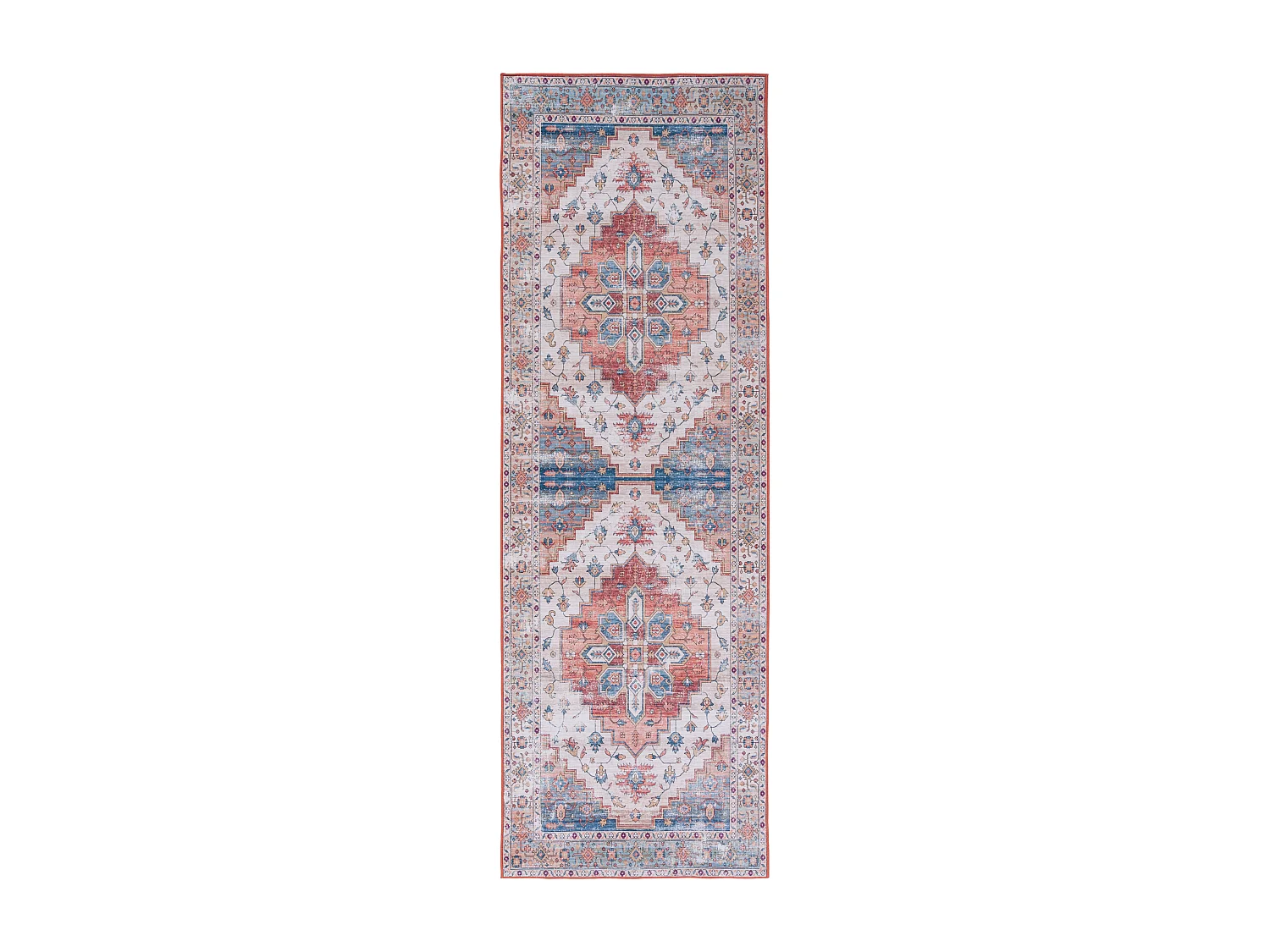 Tapis Beige/Bleu 76 X 183 cm - Tripp