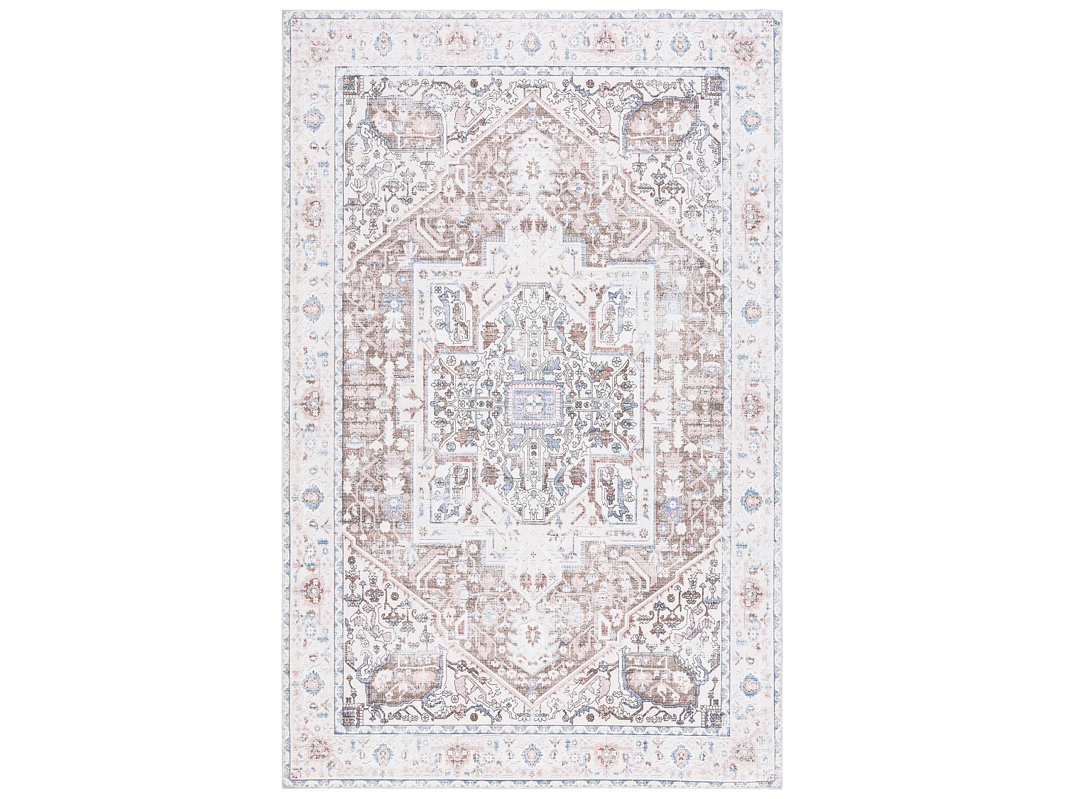 Tapis Taupe/Beige 183 X 274 cm - Serafina