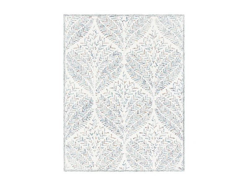 Tapis Ivoire/Bleu 244 X 305 cm - Meara