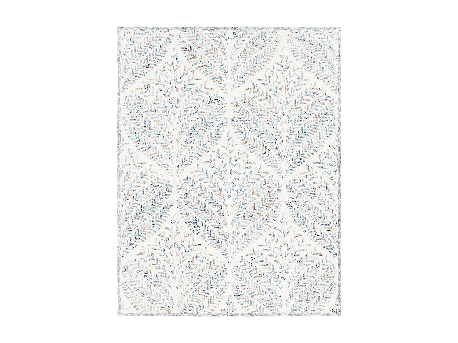 Tapis Ivoire/Bleu 244 X 305 cm - Meara