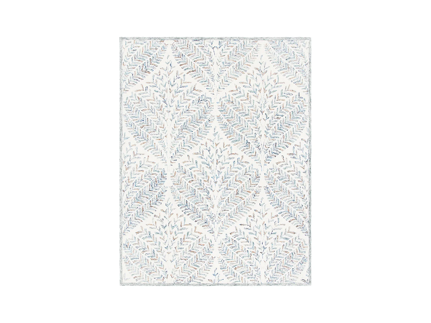 Tapis Ivoire/Bleu 244 X 305 cm - Meara
