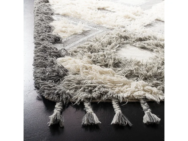 Tapis Gris/Neutre 160 X 229 cm - Breanna