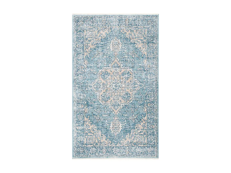 Tapis Bleu/Gris 91 X 152 cm - Saylor