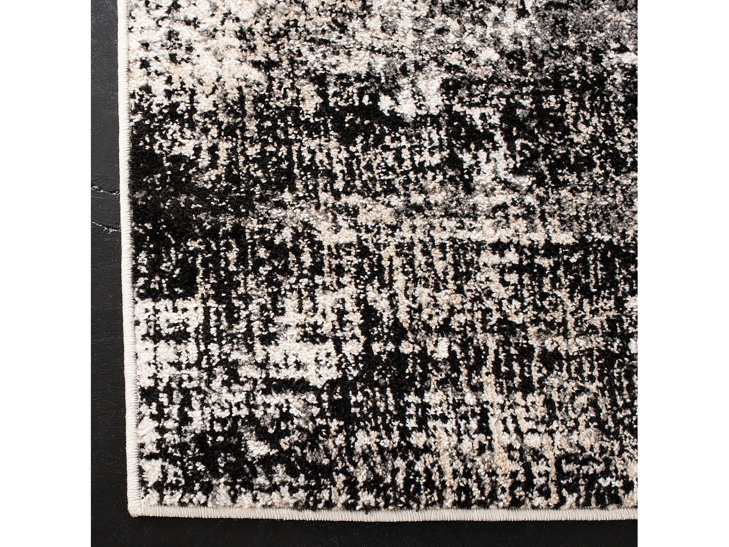 Tapis Argent/Noir 244 X 305 cm - Brianna