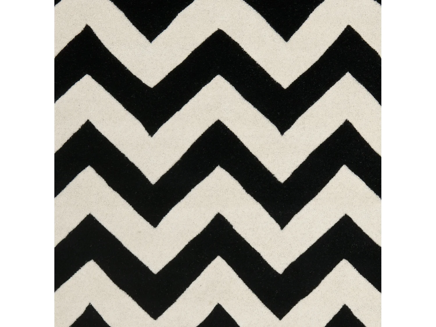 Tapis Neutre/Noir 122 X 183 cm - Anneliese