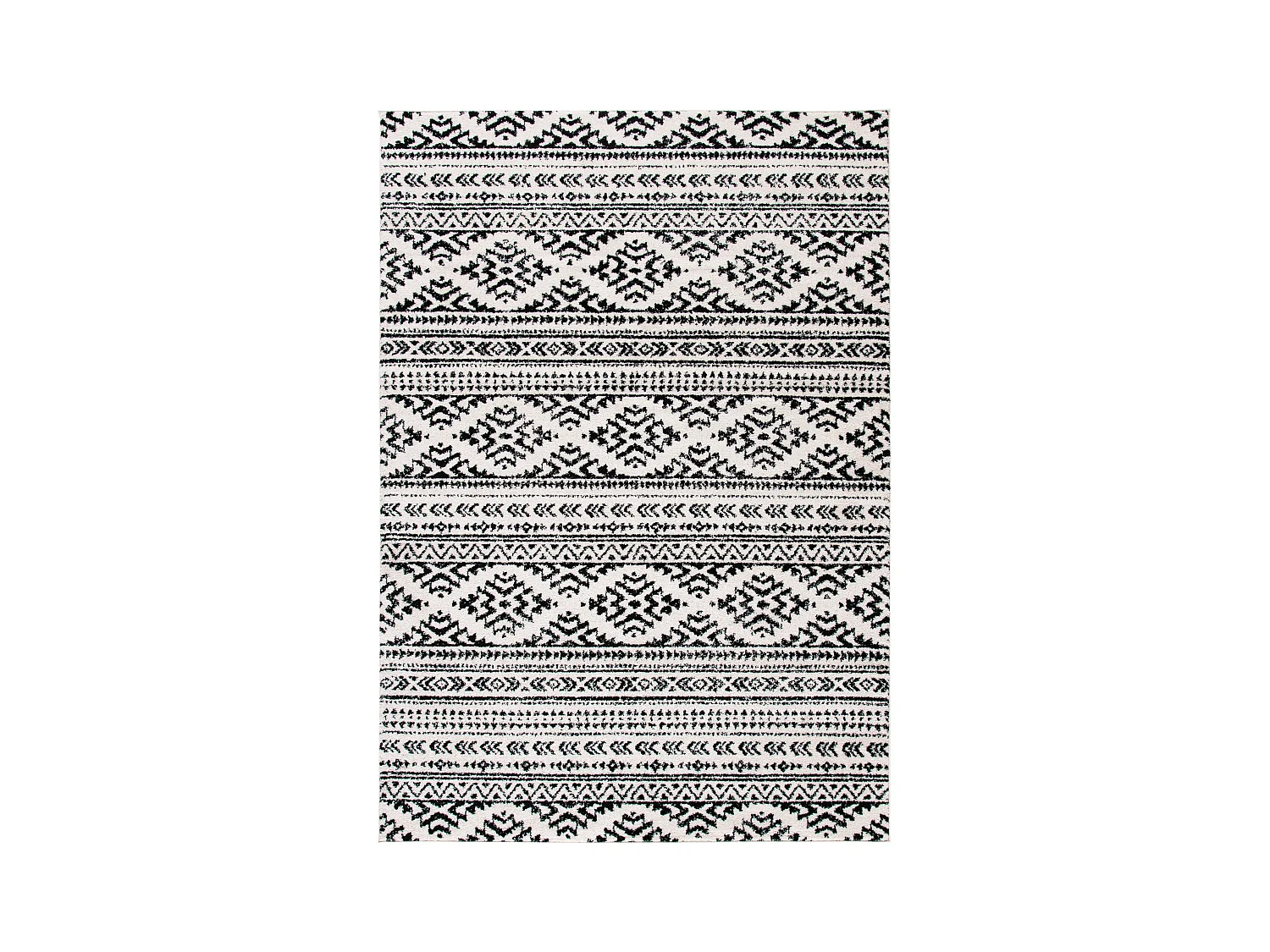 Tapis Neutre/Noir 160 X 229 cm - Hope