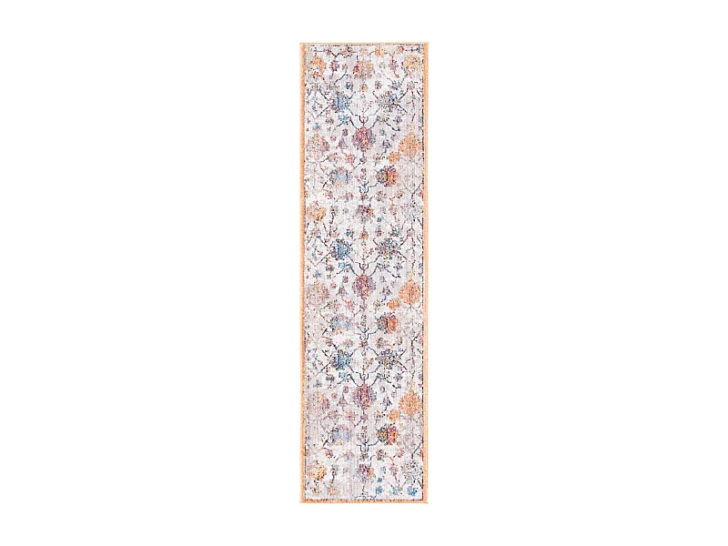 Tapis Gris/Orange 69 X 244 cm - Janella