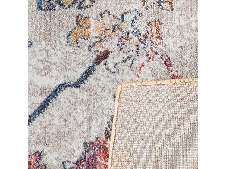 Tapis Gris/Orange 69 X 244 cm - Janella