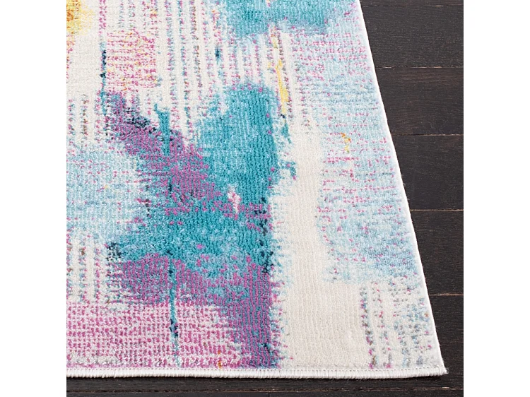 Tapis Rose/Bleu 122 X 183 cm - Ruby