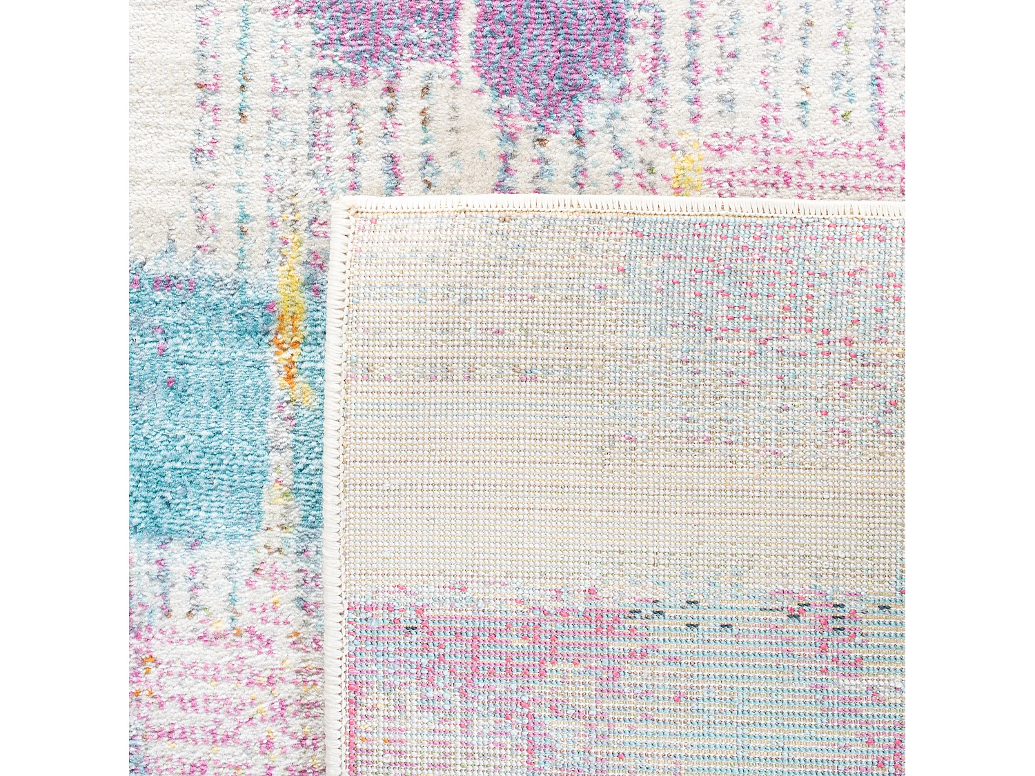 Tapis Rose/Bleu 122 X 183 cm - Ruby