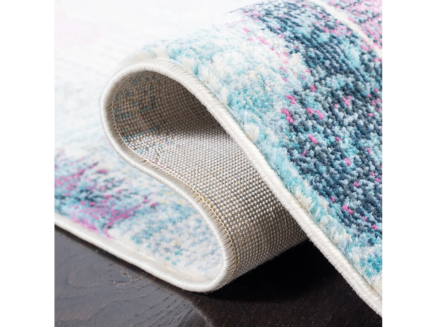 Tapis Rose/Bleu 122 X 183 cm - Ruby