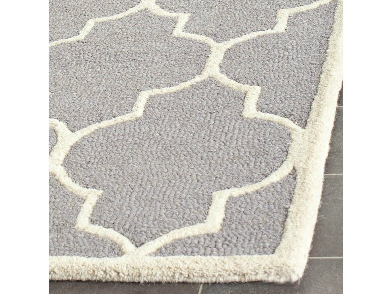 Tapis Gris/Neutre 91 X 152 cm - Sky