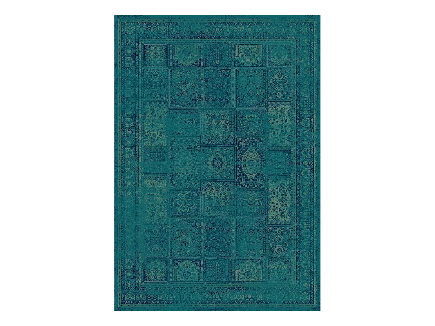 Tapis Bleu/Multicolore 160 X 229 cm - Suri