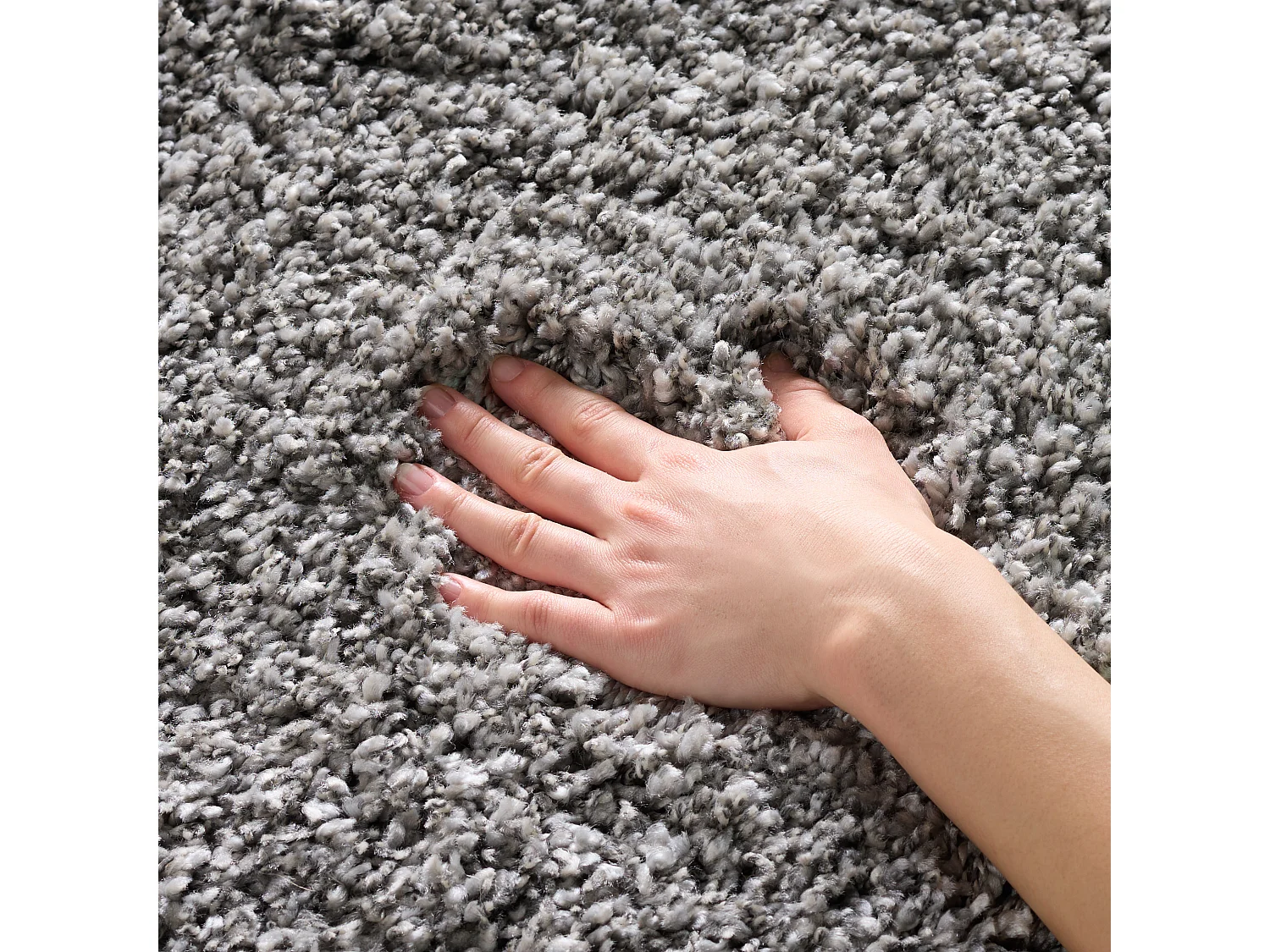 Tapis Gris 122 X 183 cm - Crosby