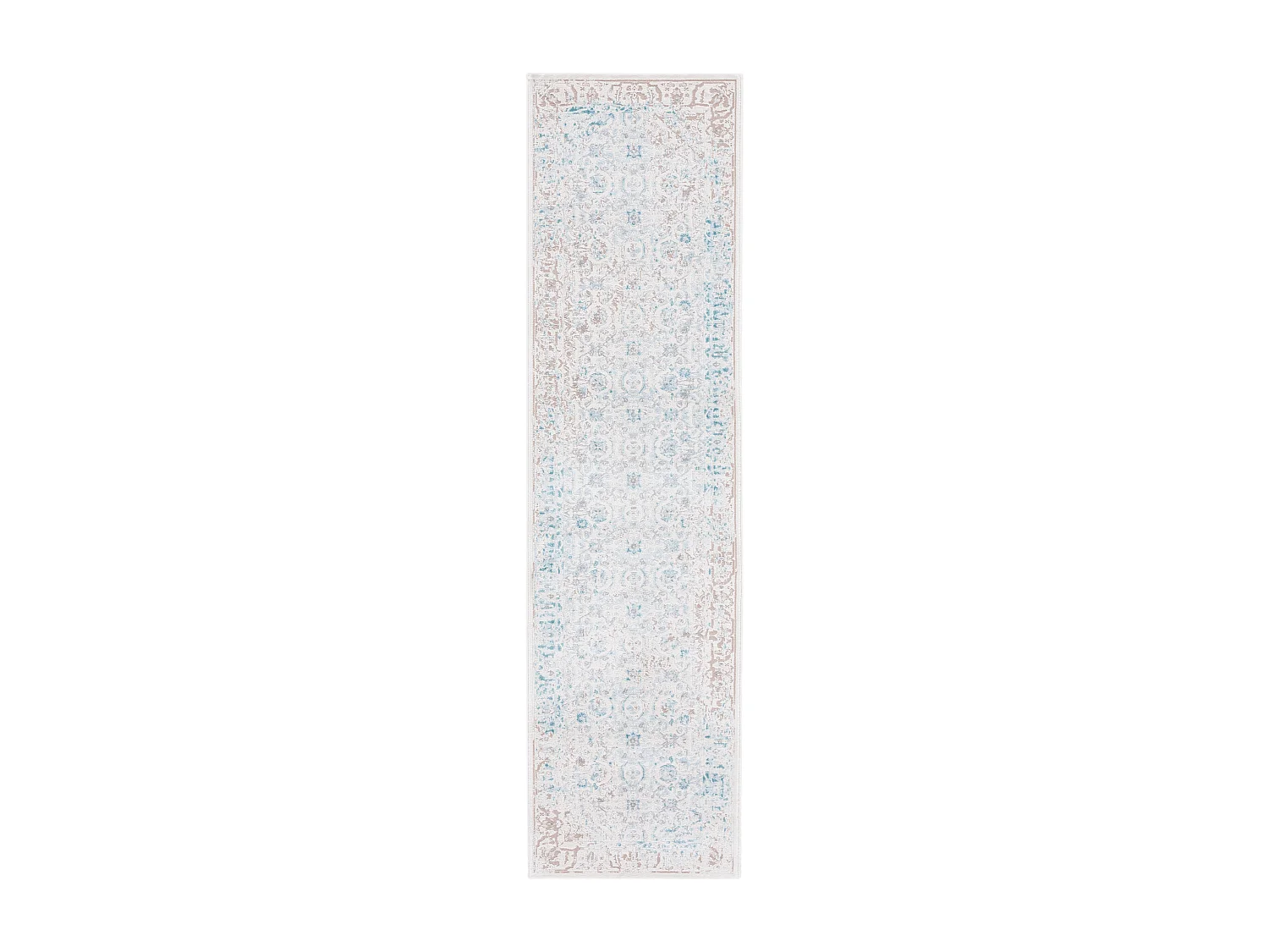 Tapis Bleu/Neutre 66 X 244 cm - Sera