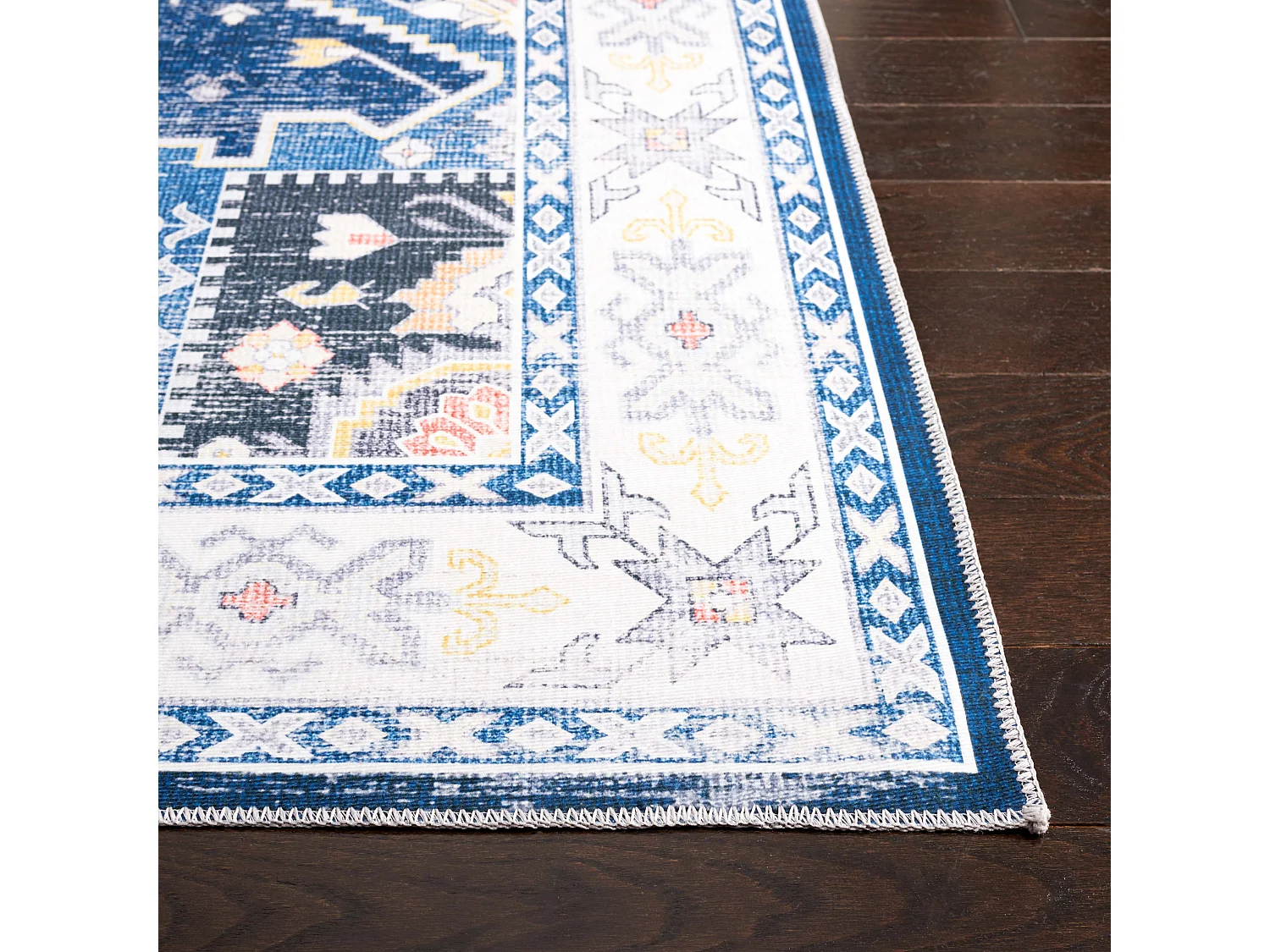 Tapis Marine/Ivoire 122 X 183 cm - Calypso