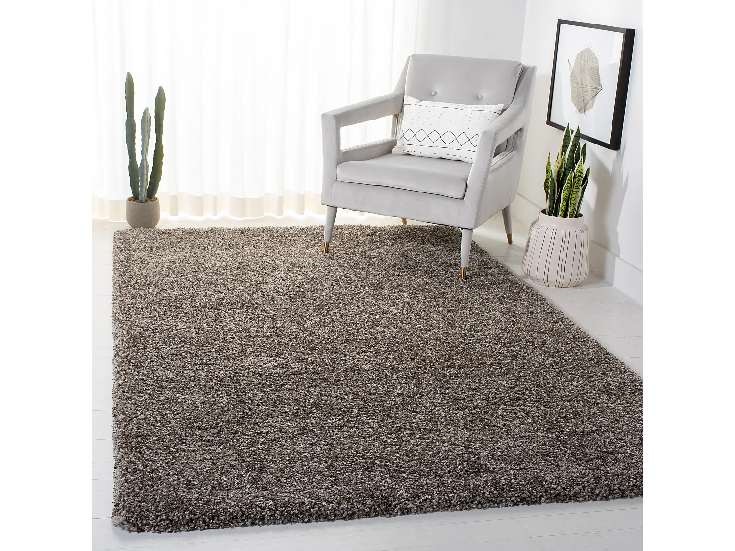 Tapis Gris 155 X 244 cm - Bowery