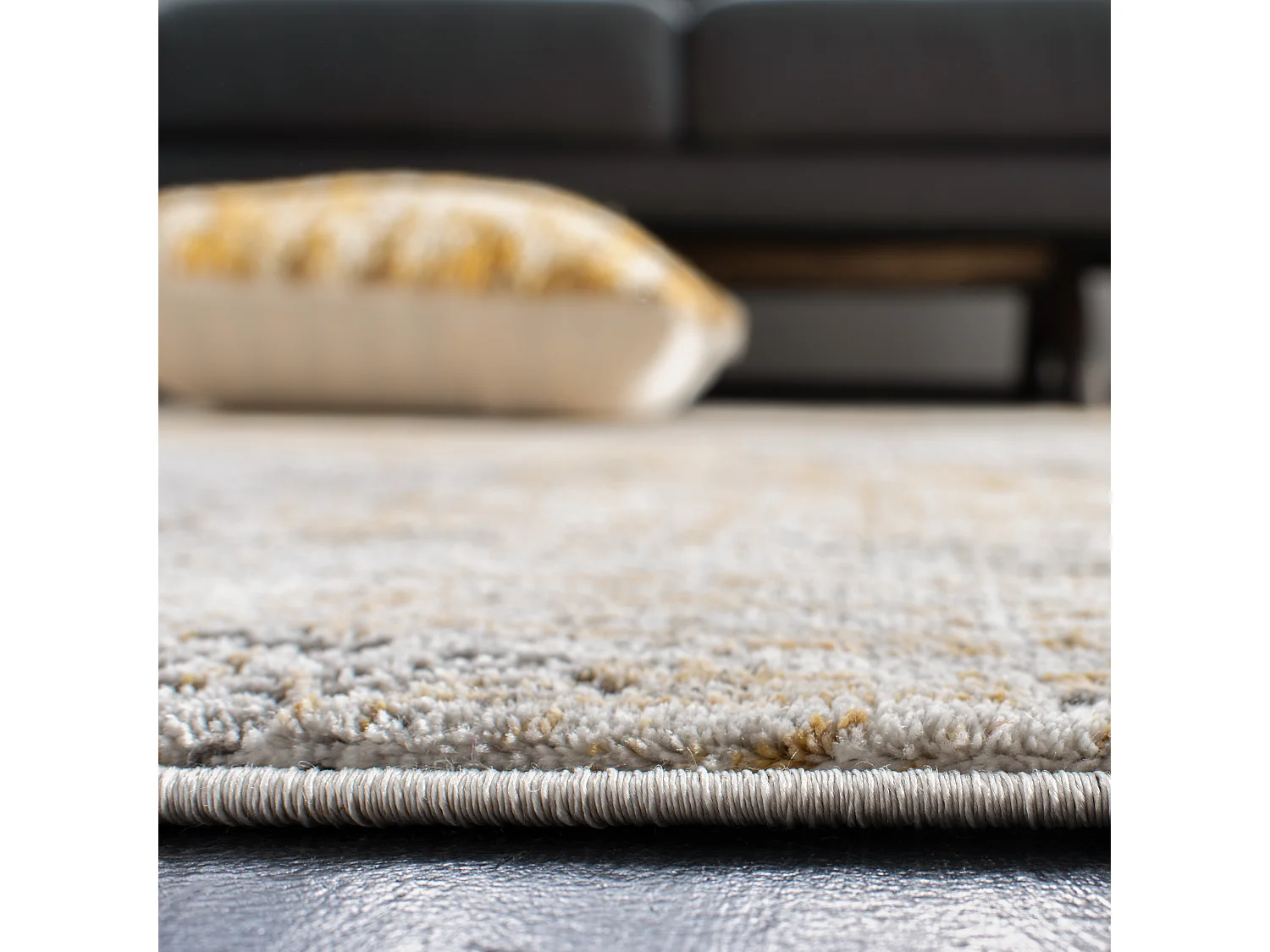 Tapis Gris 79 X 152 cm - Hertha