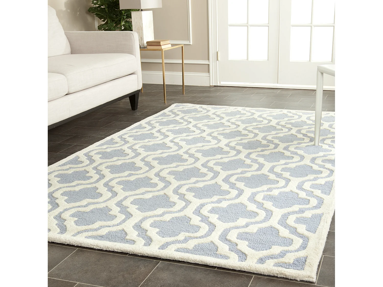Tapis Bleu/Neutre 152 X 244 cm - Oriana