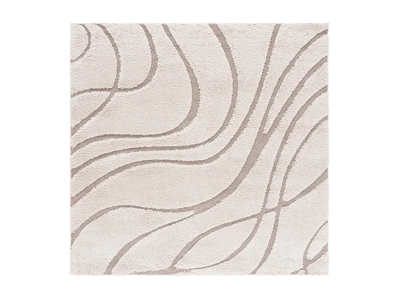 Tapis Crème/Beige 122 X 122 cm - Naples