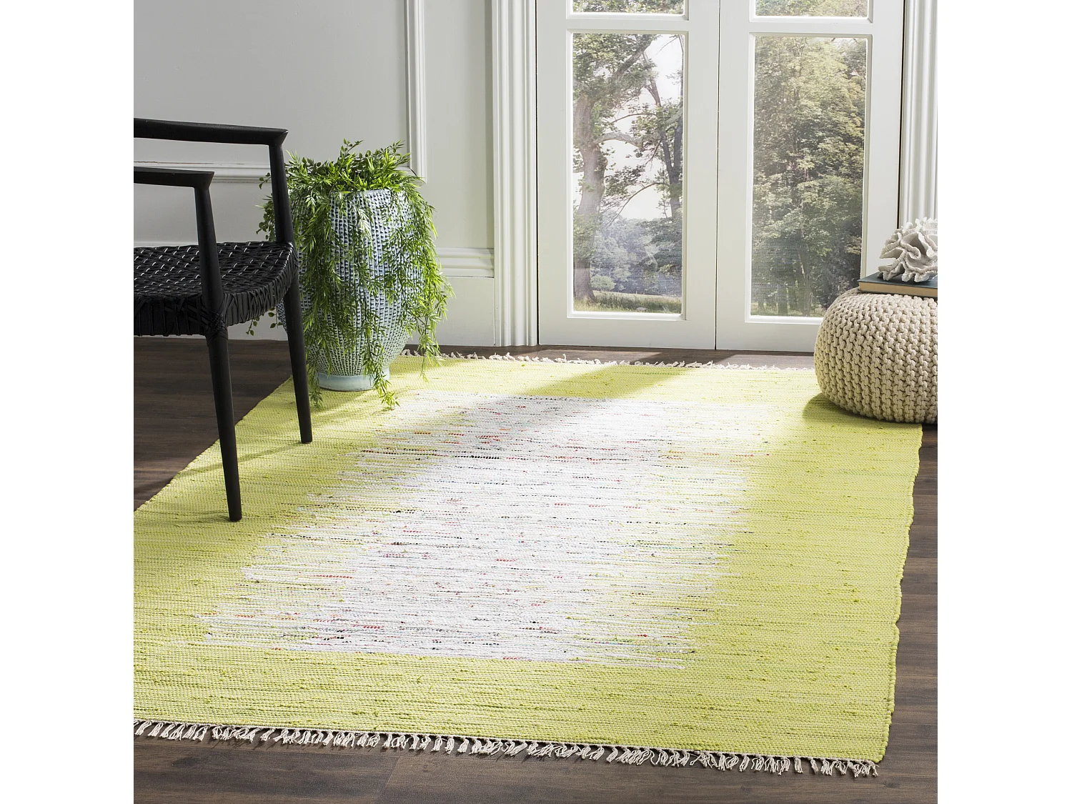 Tapis Neutre/Bleu 152 X 244 cm - Saltillo