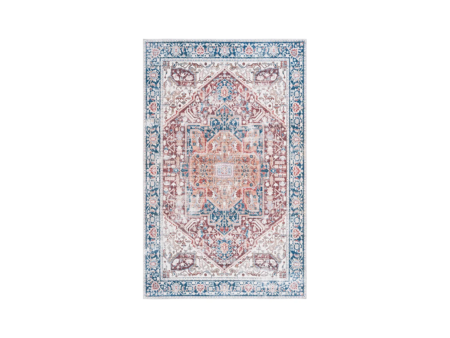 Tapis Rouge/Marine 244 X 305 cm - Serafina