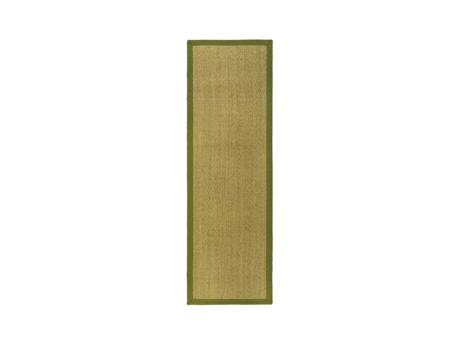 Tapis Neutre/Vert 76 X 244 cm - Winifred
