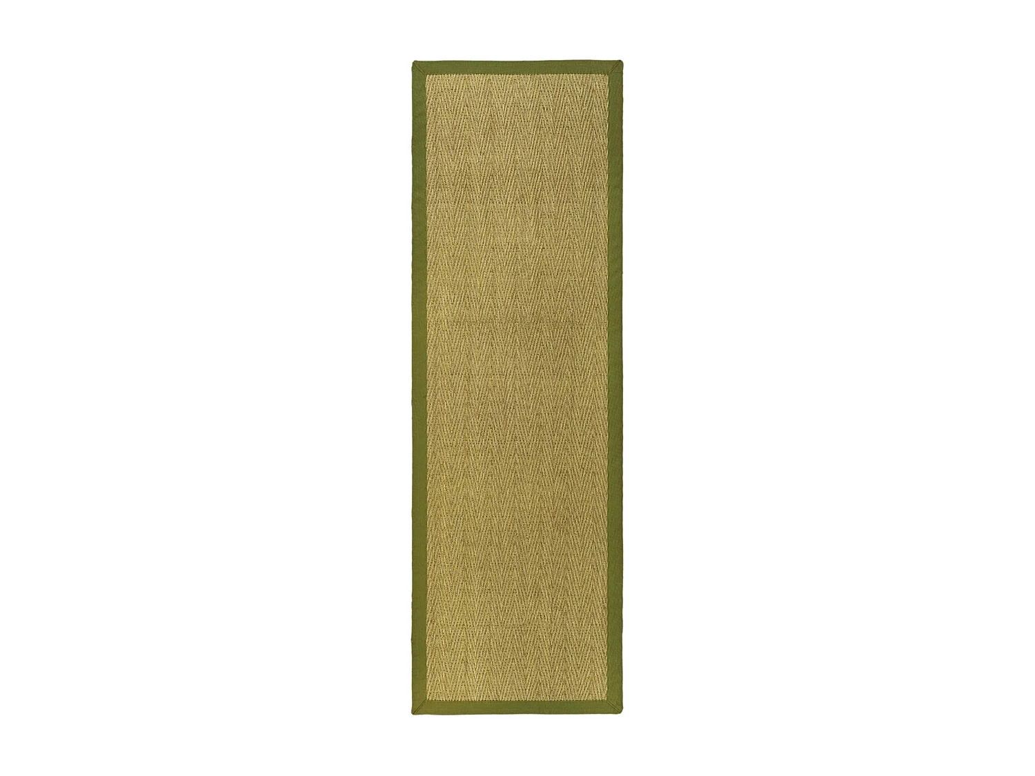 Tapis Neutre/Vert 76 X 244 cm - Winifred