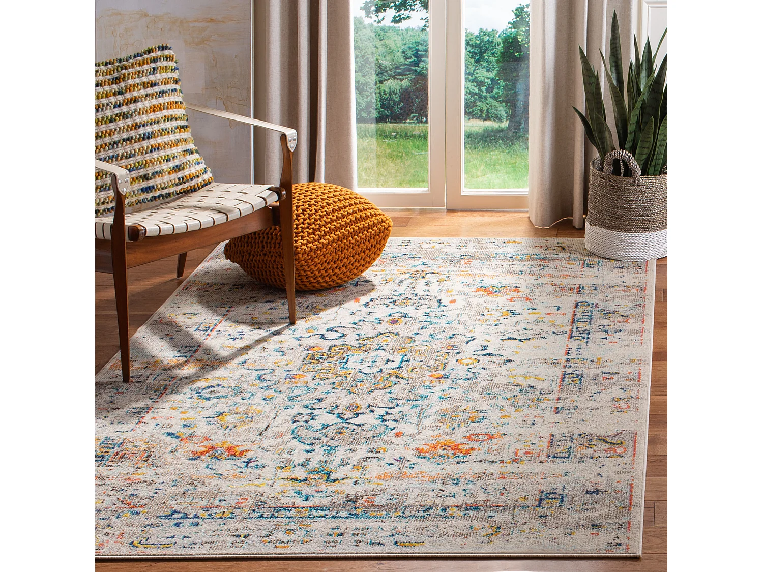 Tapis Blanc 183 X 274 cm - Regelinde