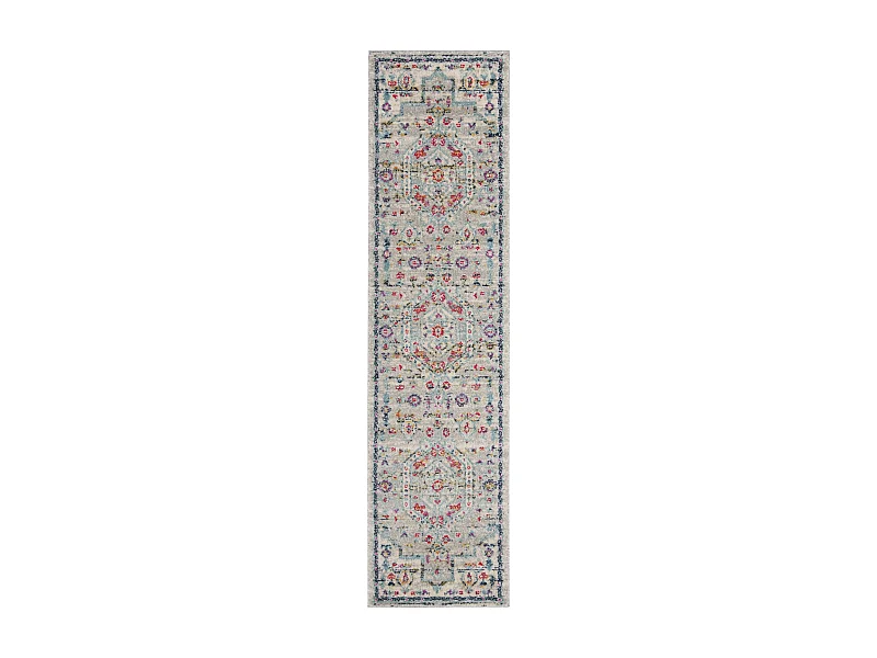 Tapis Gris/Rose 61 X 244 cm - Mila