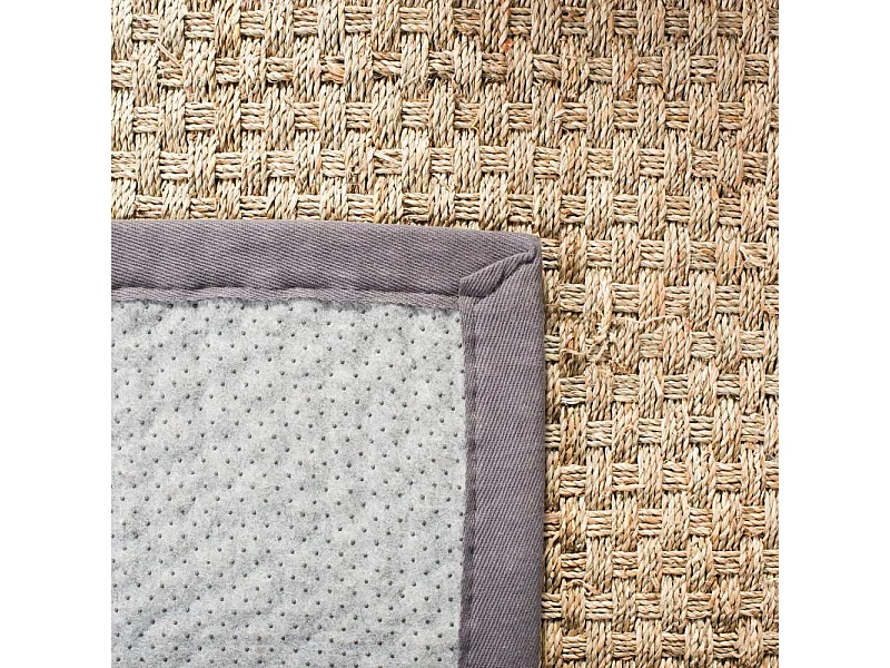 Tapis Naturel/Gris foncé 183 X 274 cm - Roselyn